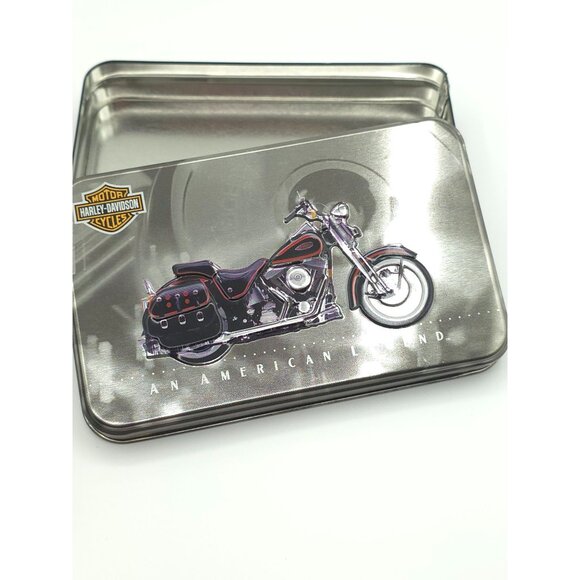 Harley-Davidson Playing Cards New-Sealed Set With Collectible Tin - "An American - Picture 3 of 5